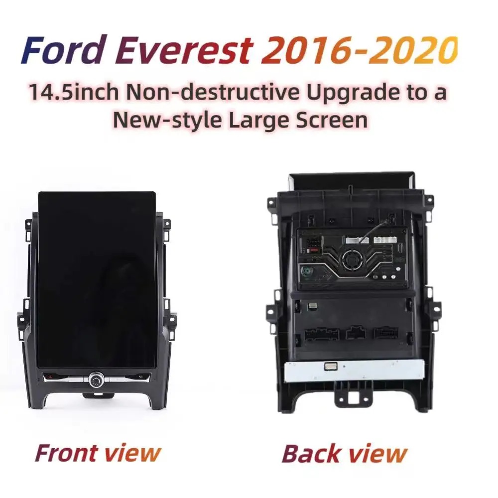 RoadNavi Custom Android 13 Portable HD Car Radio for  Everest 2016-2020  WiFi 4G DSP CarPlay 360